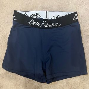 Born primitive navy booty shorts